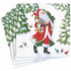 Napkin-Woodland santa, Middag