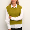 Kamira knit vest green moss