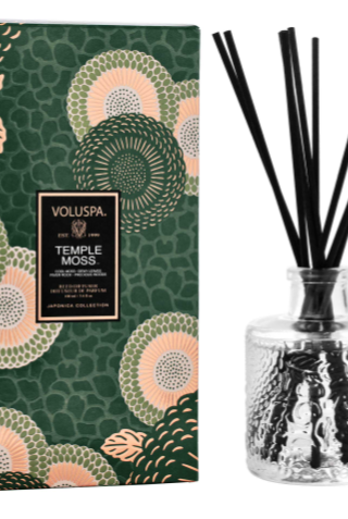 Temple Moss reed diffuser