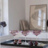 Meadow Coctail Glass, Plum