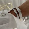 Capri crystal bracelet silver