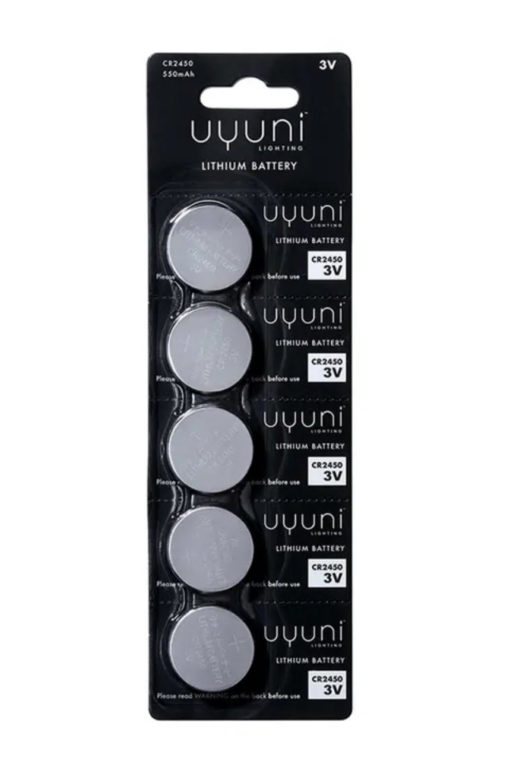 Uyuni battery CR2450, 3V, 5-pack