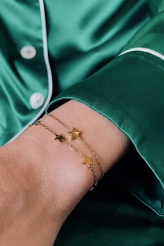 Star bracelet gold