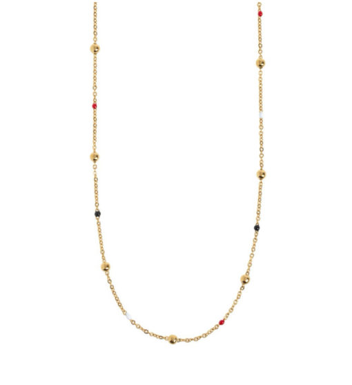 Vilde, Petite stone chain necklace