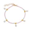 FANNY - PEARL AND COLORFUL BEAD SUMMER BRACELET