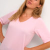 KAlise 1/2 SL T-Shirt,Pink mist