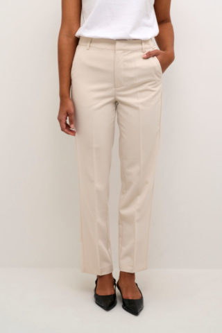 Kasakura hw zipper pants,Antique white