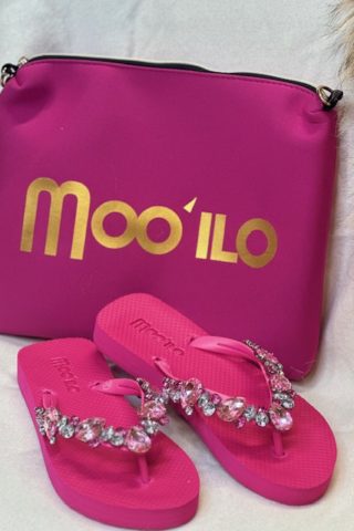 Mooilo Pink m/pink stener