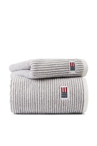 Orginal Towel White/gray stripe, 30*50cm