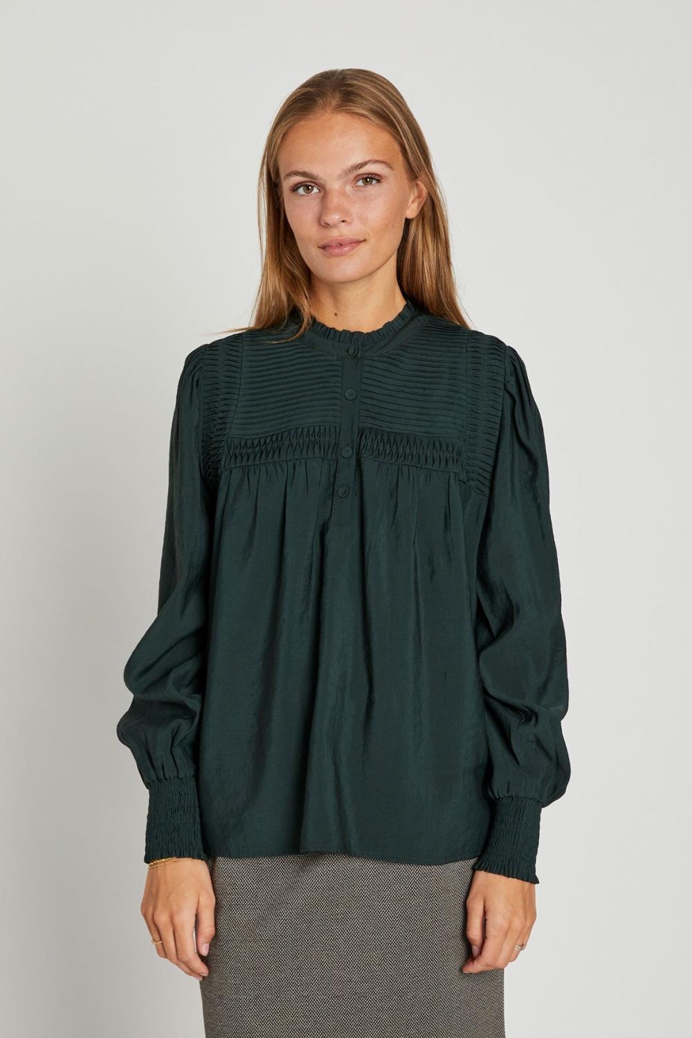 Henrietta blouse,green