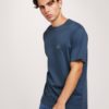 Cotton jersey Dye Frode tee,Midnight navy