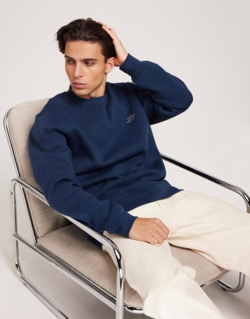 STANDARD CREW LOGO - Sweatshirt,Midnigt Navy