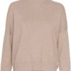 TenleyIW Turtleneck Pullover,Sandy grey mel