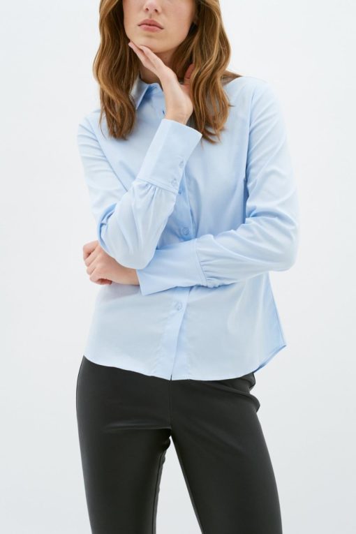 CallyIW shirt,Pastel Blue