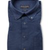 BS COTTON CASUAL MODERN FIT SKJORTA - BLUE