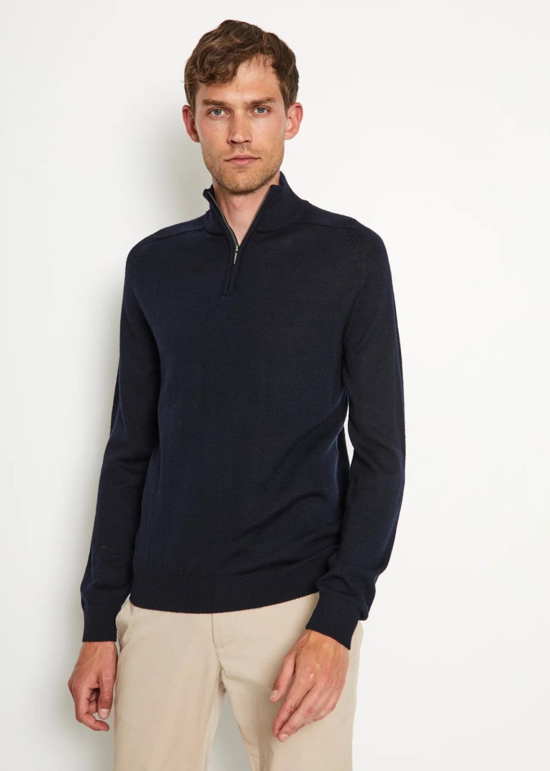 BS PELLE REGULAR FIT  - Navy