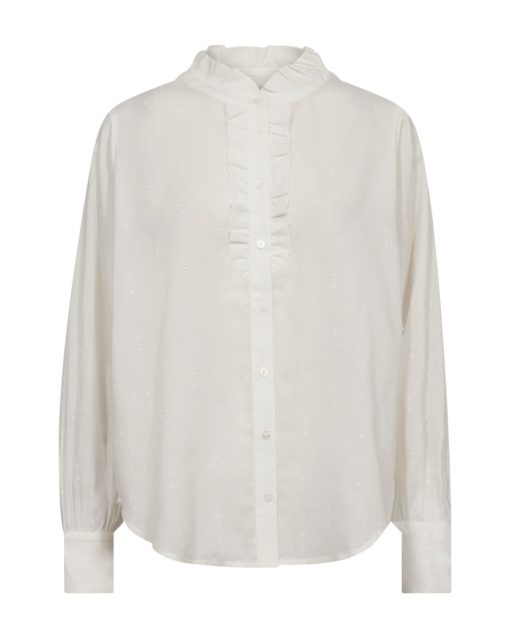 FqRaya-shirt,Off white melange