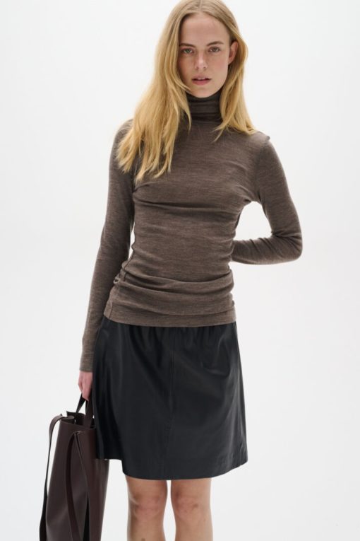 FangIW Rollneck,Brown Melange