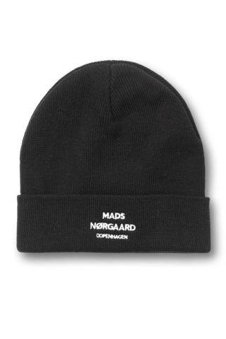 Isak Logo Ambas Beanie, black