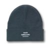 Isak Logo Ambas Beanie, Midnight Navy