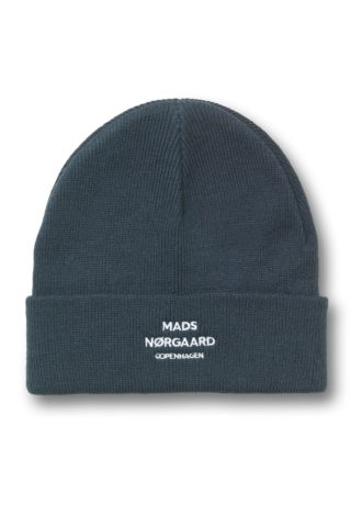 Isak Logo Ambas Beanie, Midnight Navy