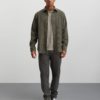 Classic Cord Malte Shirt, Duck green