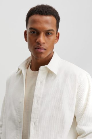 Classic Cord Malte Shirt, Vanilla Ice