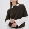 TammieMW Knit Pullover SS, Delicioso Melange