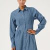 KAhermine Shirt Dress, Celestrial Blue C.