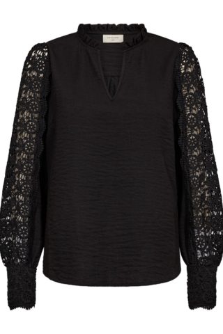 FQessa-blouse, black