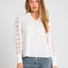 FQessa-blouse, star off-white