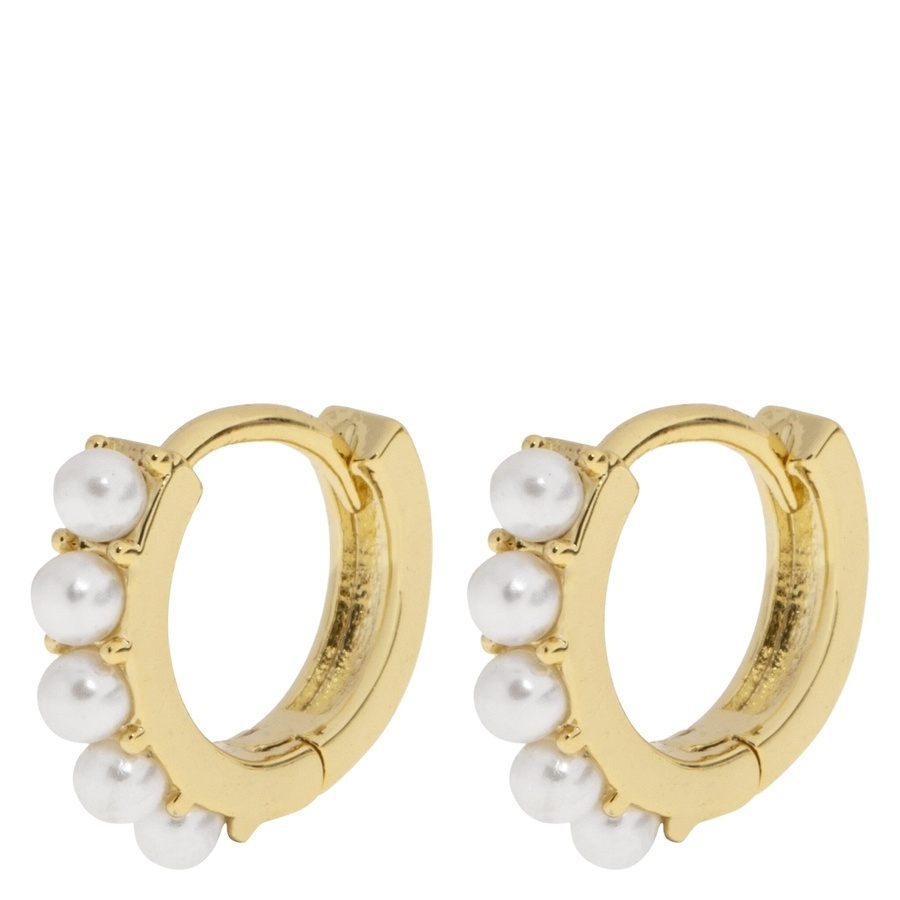 ESSIE - PEARL HOOP EARRINGS