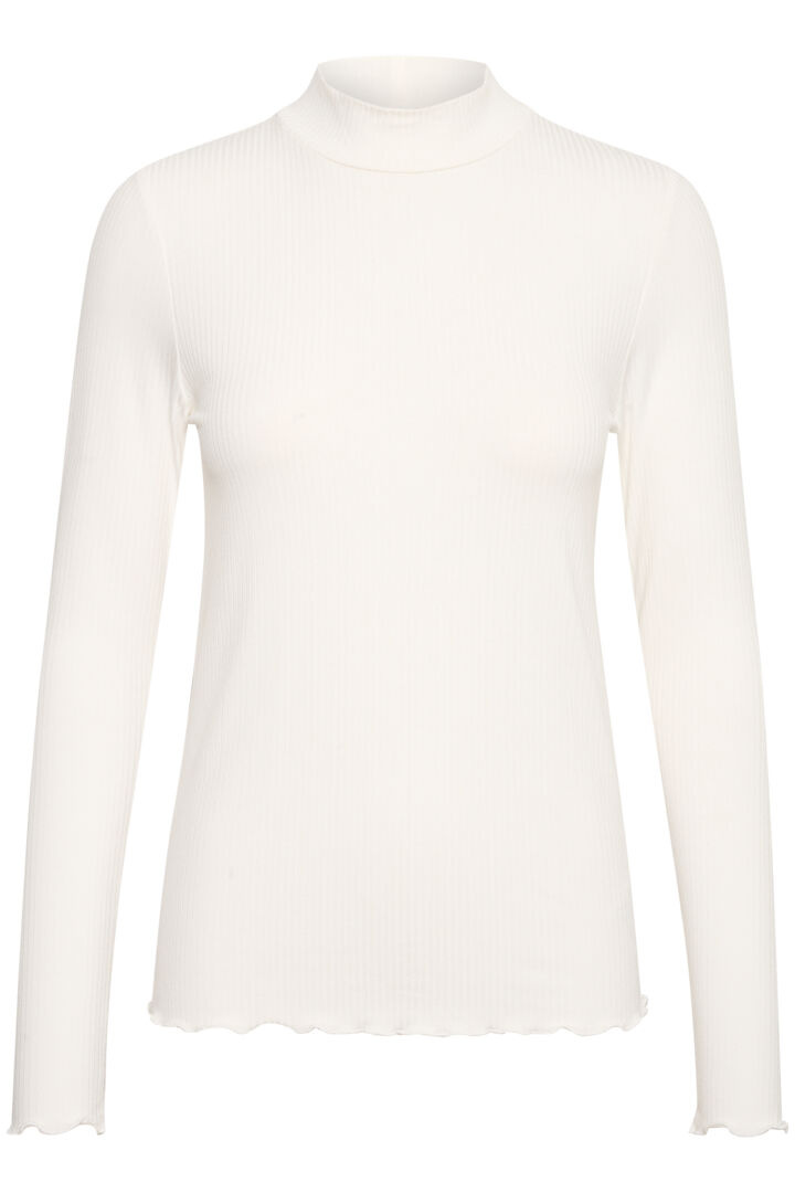 KAdrew Turtleneck T-shirt,Chalk