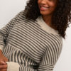 KAverana Knit pullover,Feather grey melange