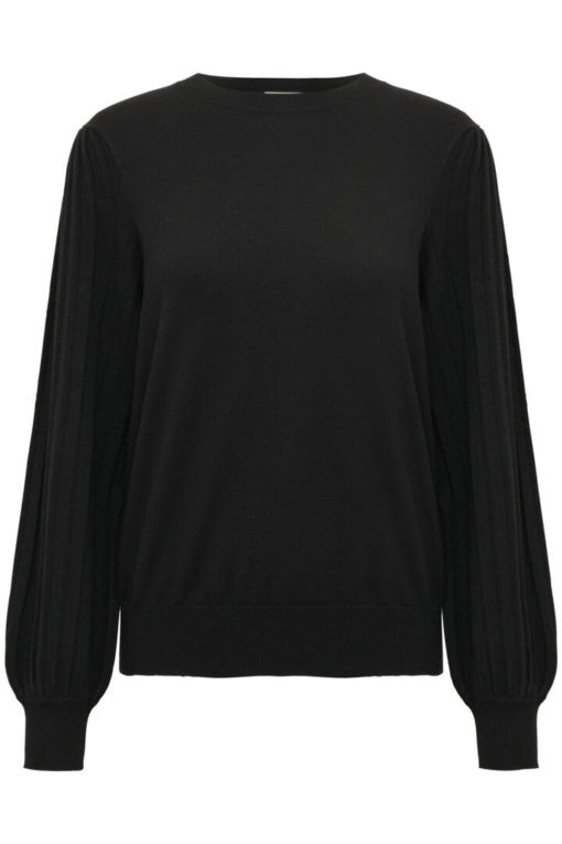 KAlone knit pullover,Black deep