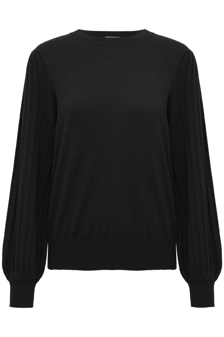 KAlone knit pullover,Black deep