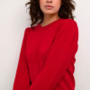 KAlone knit pullover,Haute red