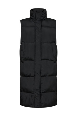 FqLula-waistcoat, black