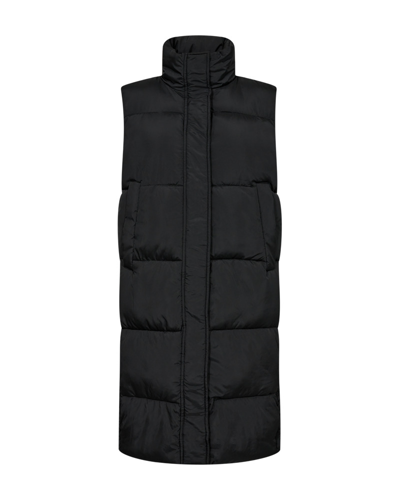 FqLula-waistcoat, black