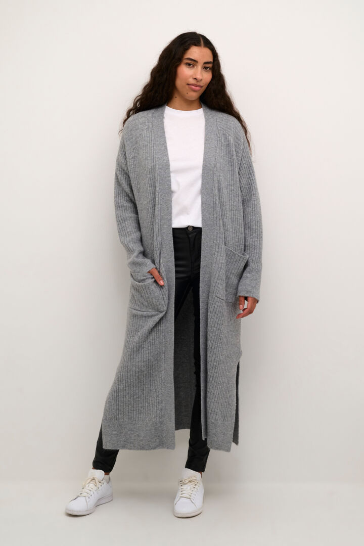 KArinya cardigan, grey melange