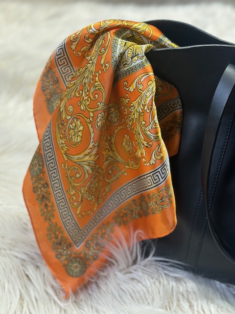 Kristin scarf,Tangerine