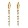 Carina,crystal party earrings