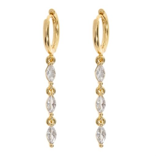 Carina,crystal party earrings