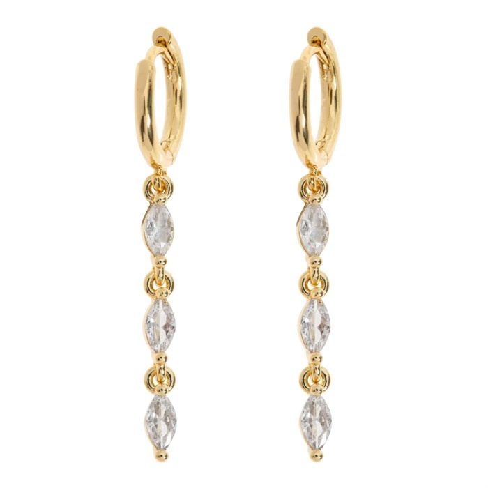 Carina,crystal party earrings