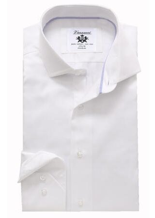 Skjorte Mod fit non-iron 382b,White