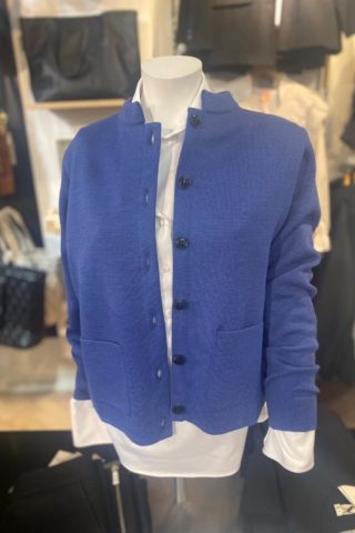 Dell cardigan, clear blue