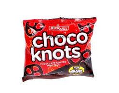 JJ choco knots chocolate 28g.