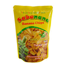 SABANANA Banana chips - sweet original