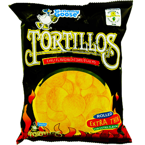 Tortillaos corn snack chili