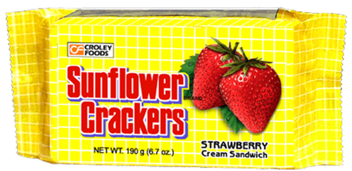 Sunflower craker strawberry